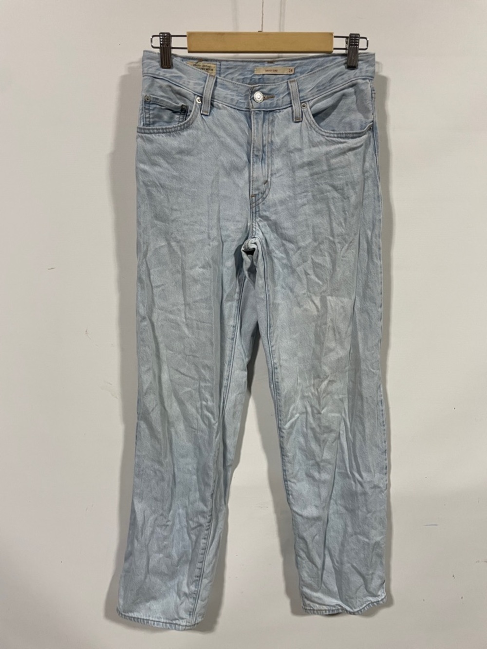 Levi’s premium baggy dad Light Blue women’s Straight-Leg Jeans